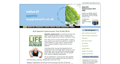 Desktop Screenshot of natural-appetite-suppressant.co.uk